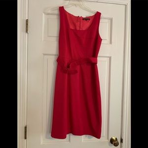 David Meister. Belted dress